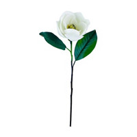 White Magnolia Christmas Stem