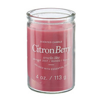 Scented Candle, Citron Berry, 4 oz