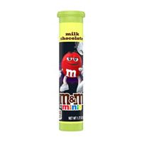 M&M's Minis Milk Chocolate Halloween Candy Tube, 1.77 oz