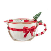 Christmas Set of Mixing Bowl & Whisk