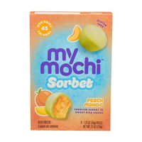 My Mochi Sorbet, Peach Mango, 6 ct