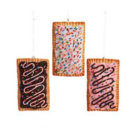 Christmas Decorative Pop Tart Ornaments, Assorted