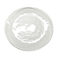 Hammered Glass Salad Plate