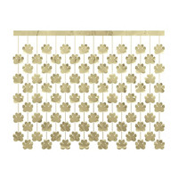 Pawty Animals Golden Paw Print Party Wall Backdrop