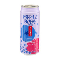 Popping Boba Drink, Mixed Berry Hibiscus Tea