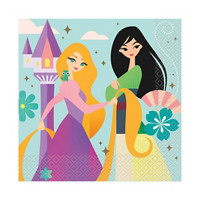 Disney Rapunzel and Mulan Party Napkins