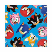 Sonic Characters Party Napkins