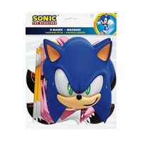 Sonic The Hedgehog Characters Party Masks