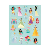 Disney Princess Party Favor Stickers, 25 ct