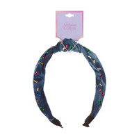 Addison & Olivia Denim Confetti Headband