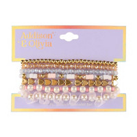 Addison & Olivia Stretch Bracelet Set