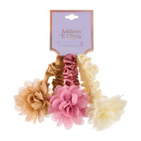 Addison & Olivia Fabric Hair Tie, 3 ct