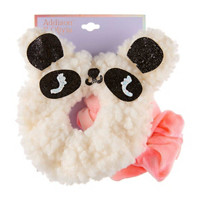 Addison & Olivia Panda and Solid Scrunchie Set, 2 ct