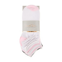 Sam & Olivia No Show Socks, 10 pairs, Pink