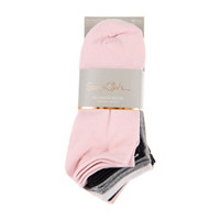 Sam & Olivia No Show Socks, 10 pairs, Pink