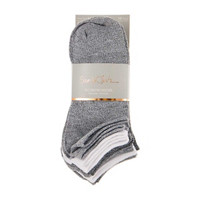 Sam & Olivia No Show Socks, 10 pairs, Marbled