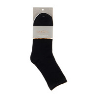 Sam & Olivia Mini Crew Socks, 3 pairs, Black