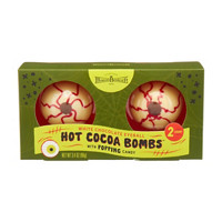 Maud Borup Halloween White Chocolate Eyeball Hot Cocoa Bombs with Popping Candy