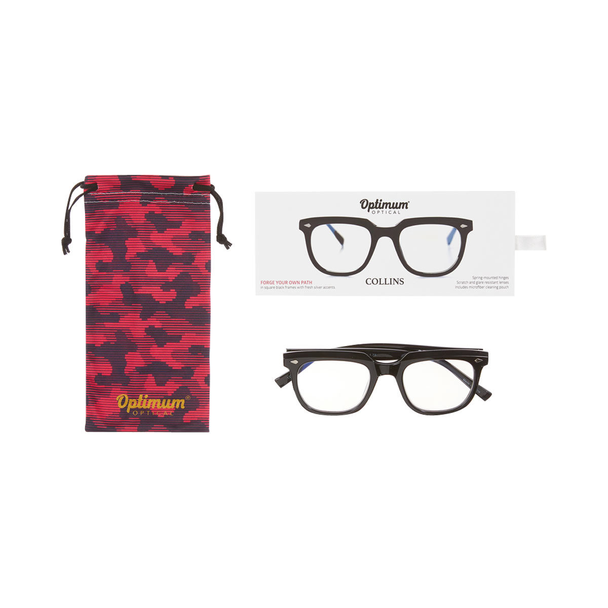 Optimum Optical Collins Reading Glasses, 2.5 Power