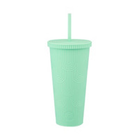 West & 5th Mermaid Scale Tumbler, 24 oz, Mint