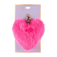 PS HEART PUFF BAG CHARM