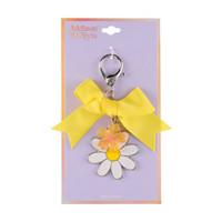 Addison & Olivia Daisy & Bow Bag Charm