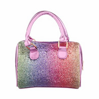 Rainbow Glitter Purse