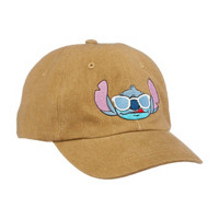 Stitch Baseball Hat, Brown