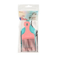 Conair Pick Combs, 3 Pack