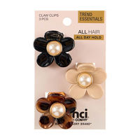 Scunci Daisy Claw Clips, 3 Pack