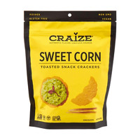 Craize Toasted Snack Crackers, Sweet Corn