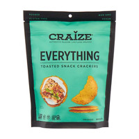 Craize Toasted Snack Crackers, Everything