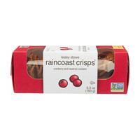 Lesley Stowe Raincoast Crisps Cranberry and Hazelnut Crackers, 5.3 oz