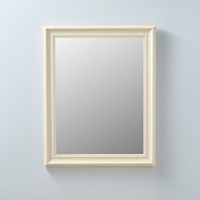 Rectangular Natural Frame Mirror, 23 in x 29 in