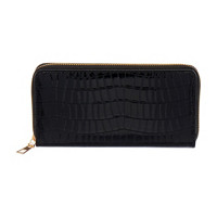 Croc Wallet, Black