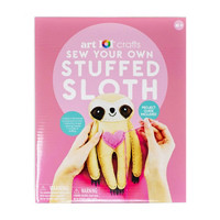 Art 101 Crafts Sew Your Own Sloth Stuffed Animal