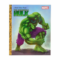 Marvel the Incredible Hulk a Little Golden Book