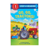 Go, Go, Tractors! Step Into Reading Storybook