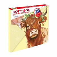 DIAMOND DOTZ® DOTZ® Box Cow Diamond Painting Kit