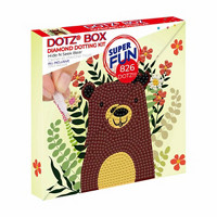 DIAMOND DOTZ® DOTZ® Box Spring Bear Diamond Painting Kit