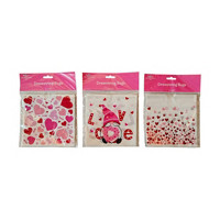 Happy Valentine's Day Drawstring Bags, 15 ct, Assorted