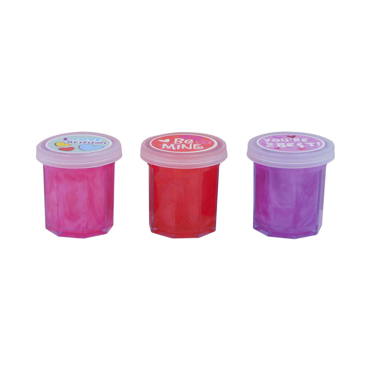 Happy Valentine's Day Scented Slime Party Favors, 6 ct, Assorted