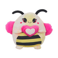 Valentine's Day Round Plush Toy, Assorted