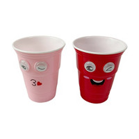 Valentine Googly Eyes Cup, Assorted