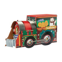 Colombina Holiday Train Cookies, 7 oz