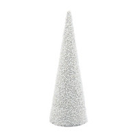 Pearl Beads and Glitter Tabletop Cone Tree, 19