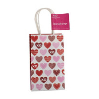 Valentine's Day Gift Bag, 2 pk