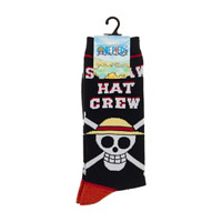 One Piece Straw Hat Crew Crew Socks