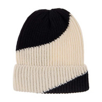 Color Block Hat, Black