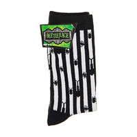 Beetlejuice Crew Socks